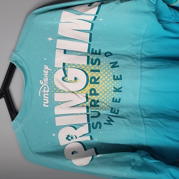 Disney Teal Long Sleeve Tee - Picture 7 of 7